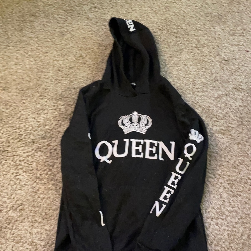 Queen polyester hoodie